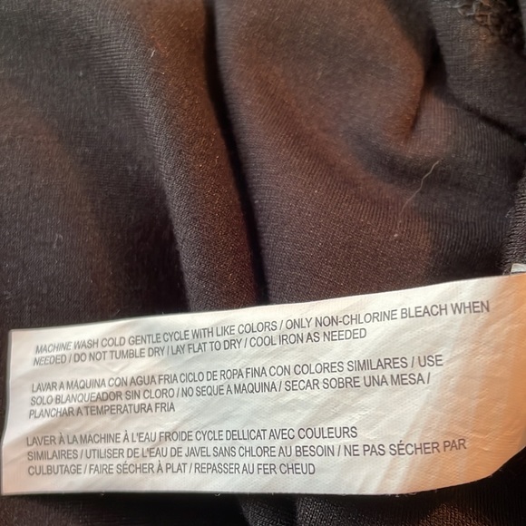 ELOQUII size 14 black, deep v front dress - Picture 7 of 8